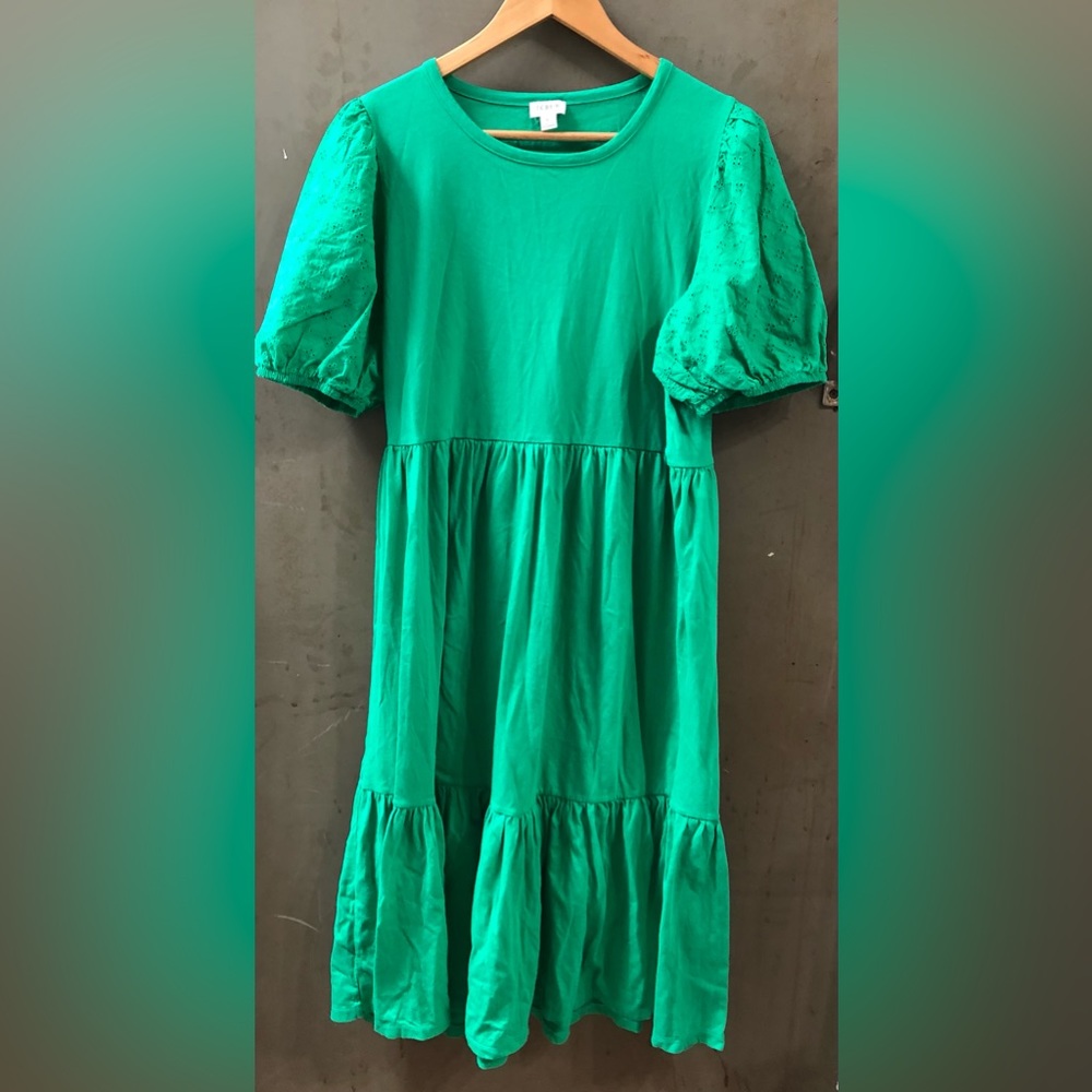 JCREW FACTORY TIERED DRESS